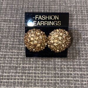 Gold Fashion Earrings